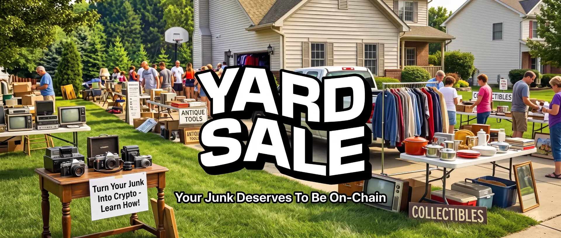 YARD SALE — Your Junk Deserves To Be On-Chain