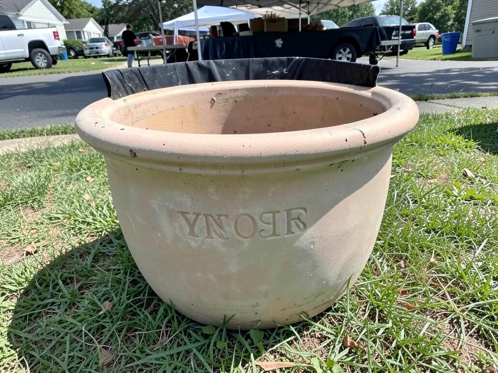 Large ceramic planter